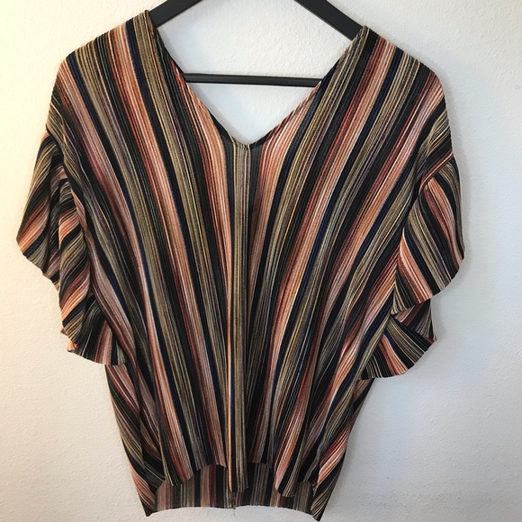 Anthropologie (Vanessa Virginia) Pleated Blouse - Picture 3 of 6